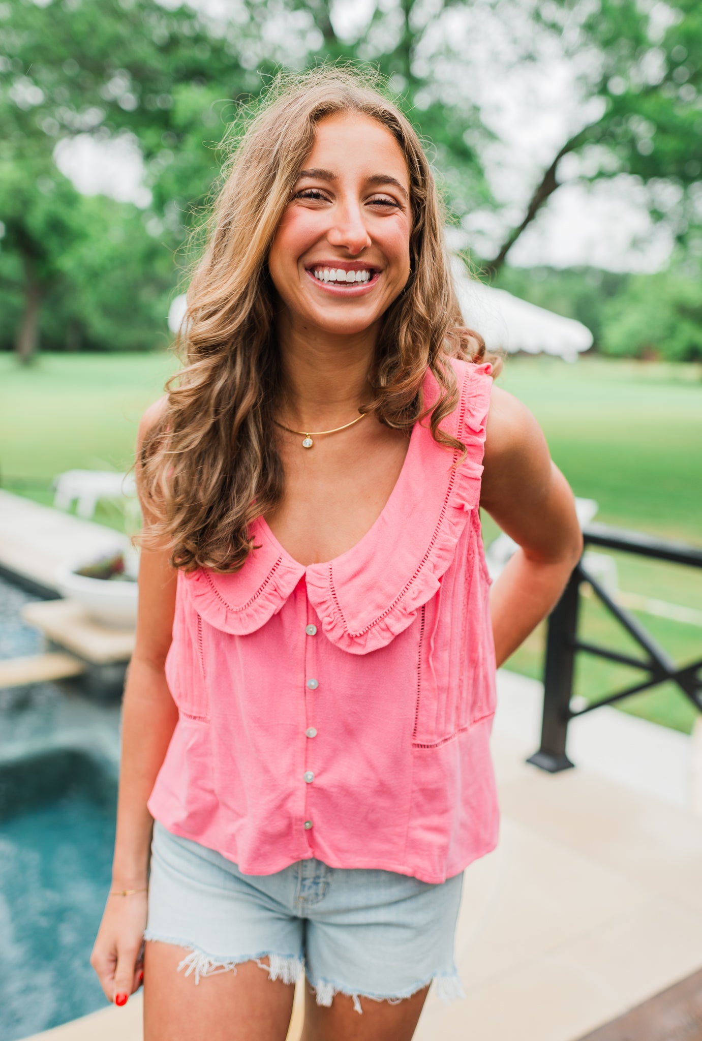 Pretty In Pink Top | Punch