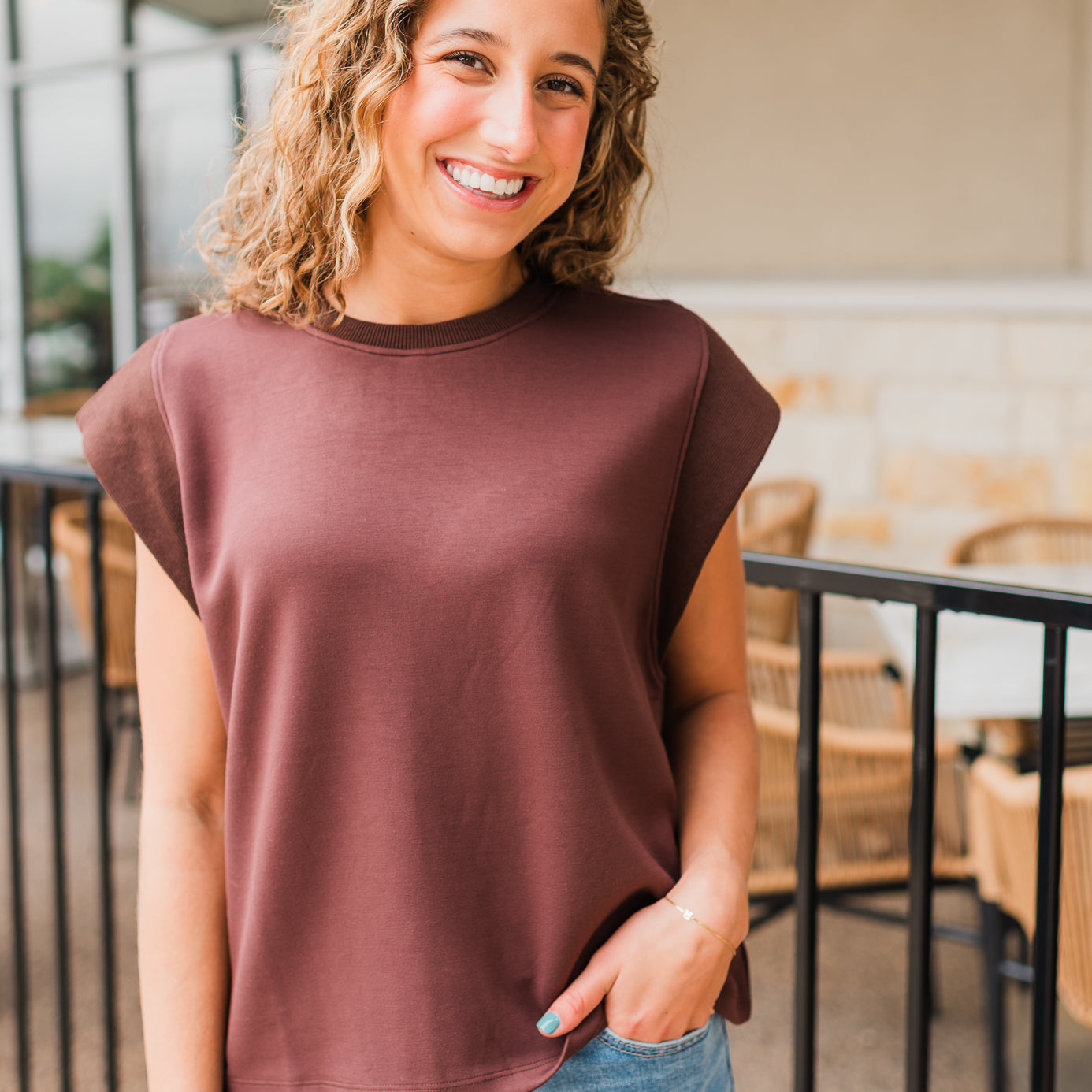 Mylie Top | Brown