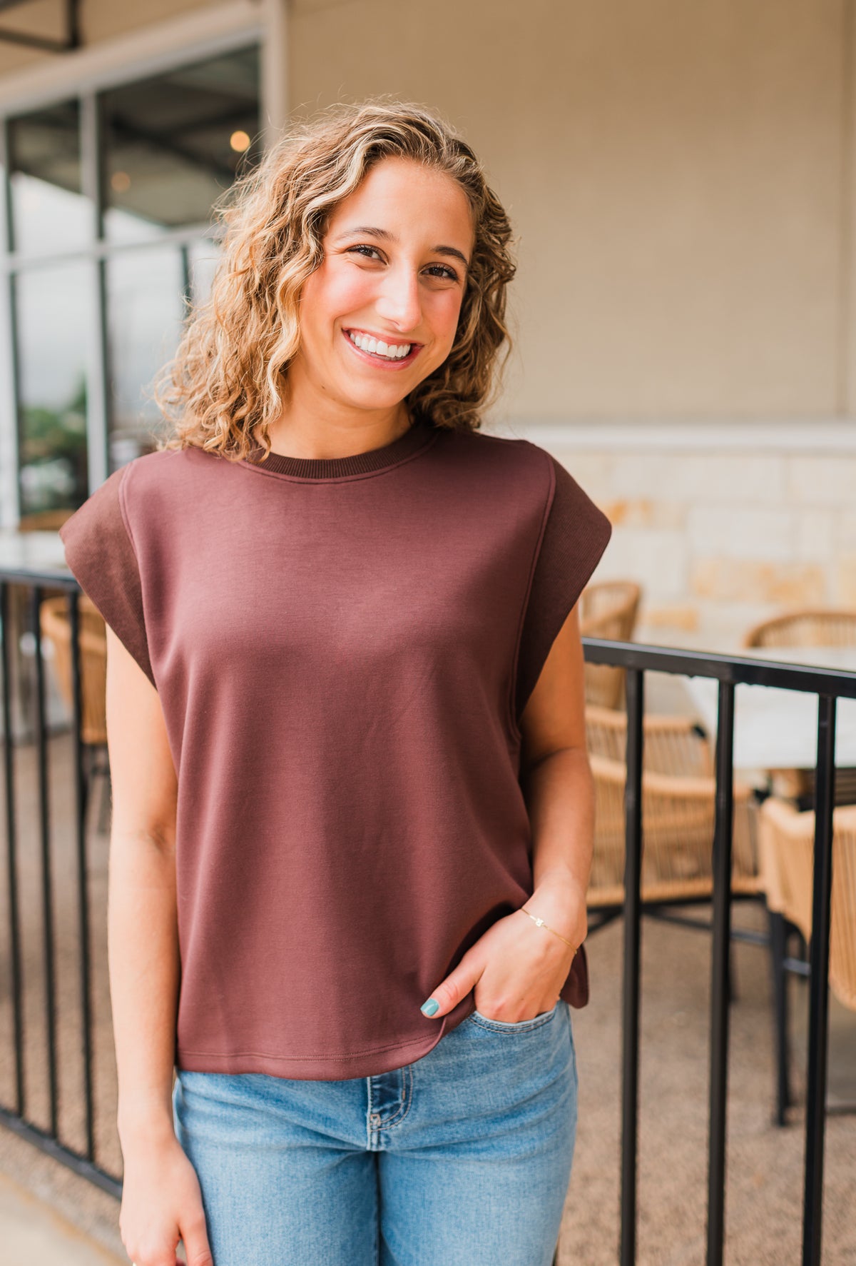 Mylie Top | Brown