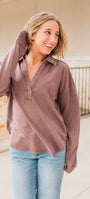 Callie Top | Dark Latte