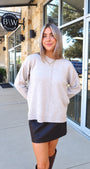 Monroe Sweater | Oatmeal