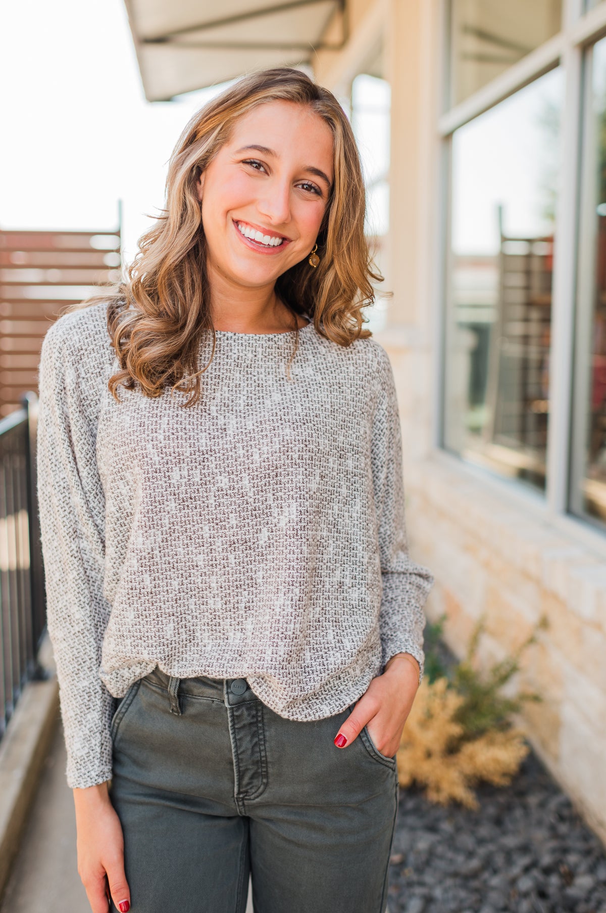 Calah Knit Top | Natural