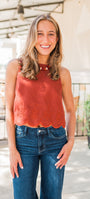 Karington Top | Rust