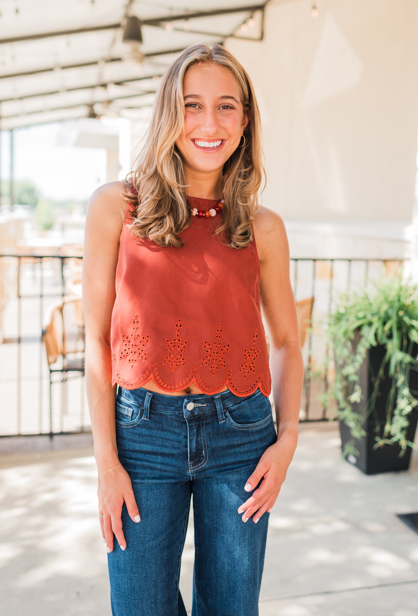 Karington Top | Rust