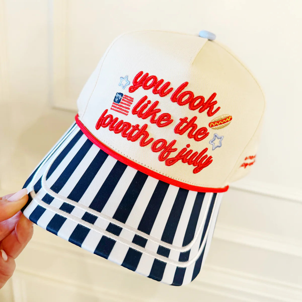 Canvas Hat | Look Like The 4th Of July