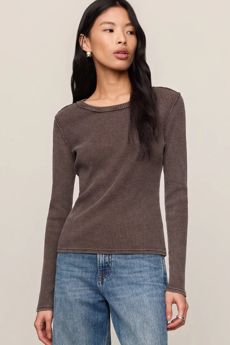 Arlet Mini Thermal Top | Dark Chocolate