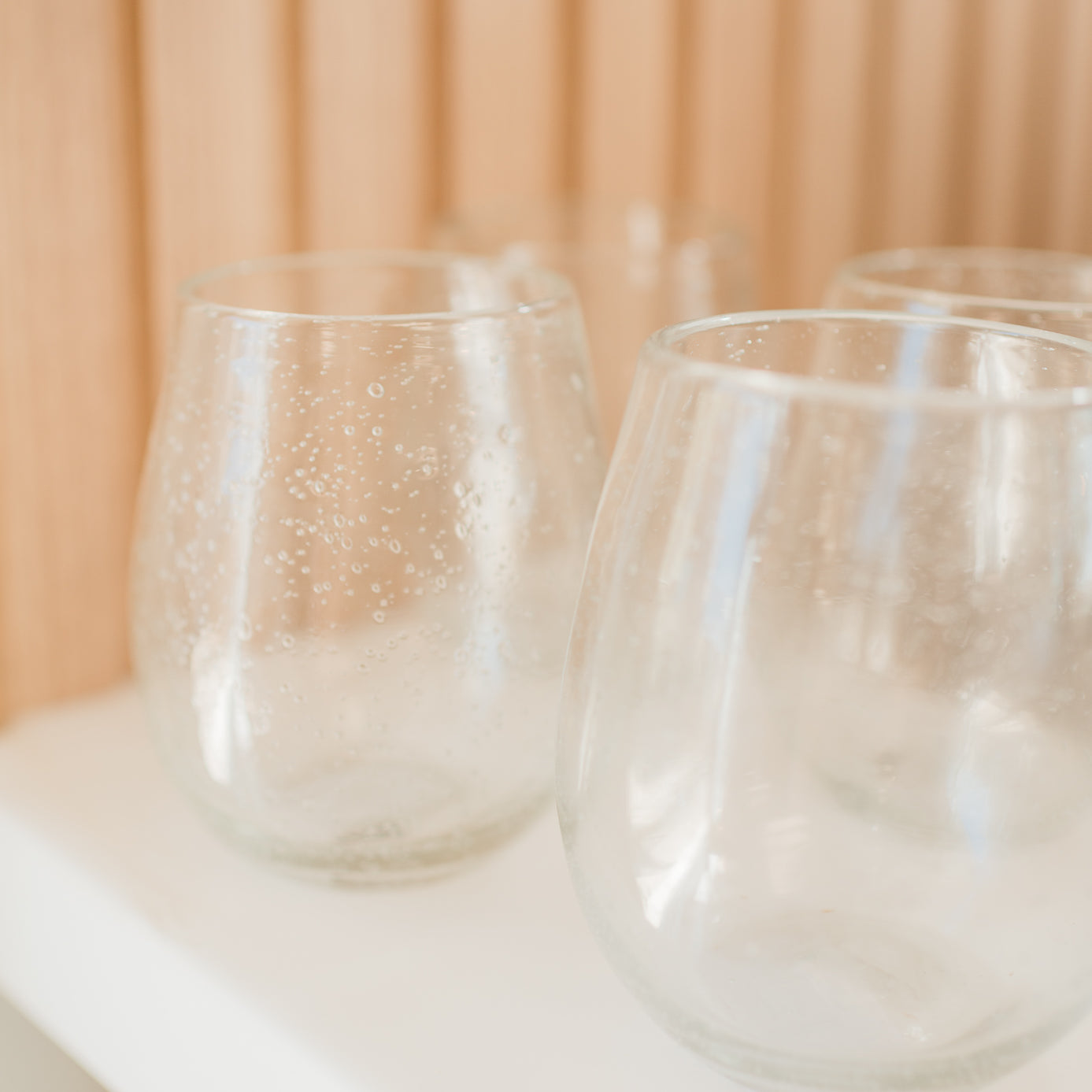 Stemless Bubble Glass | Clear