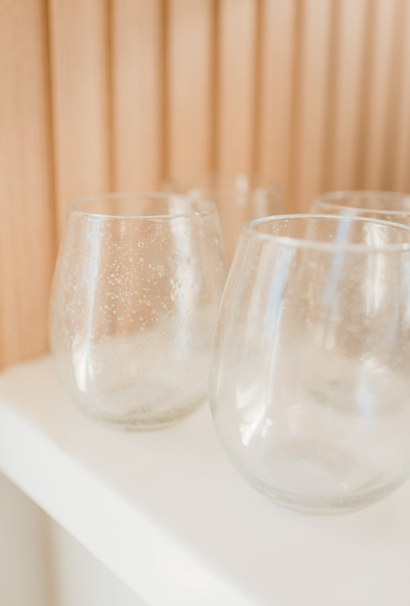 Stemless Bubble Glass | Clear