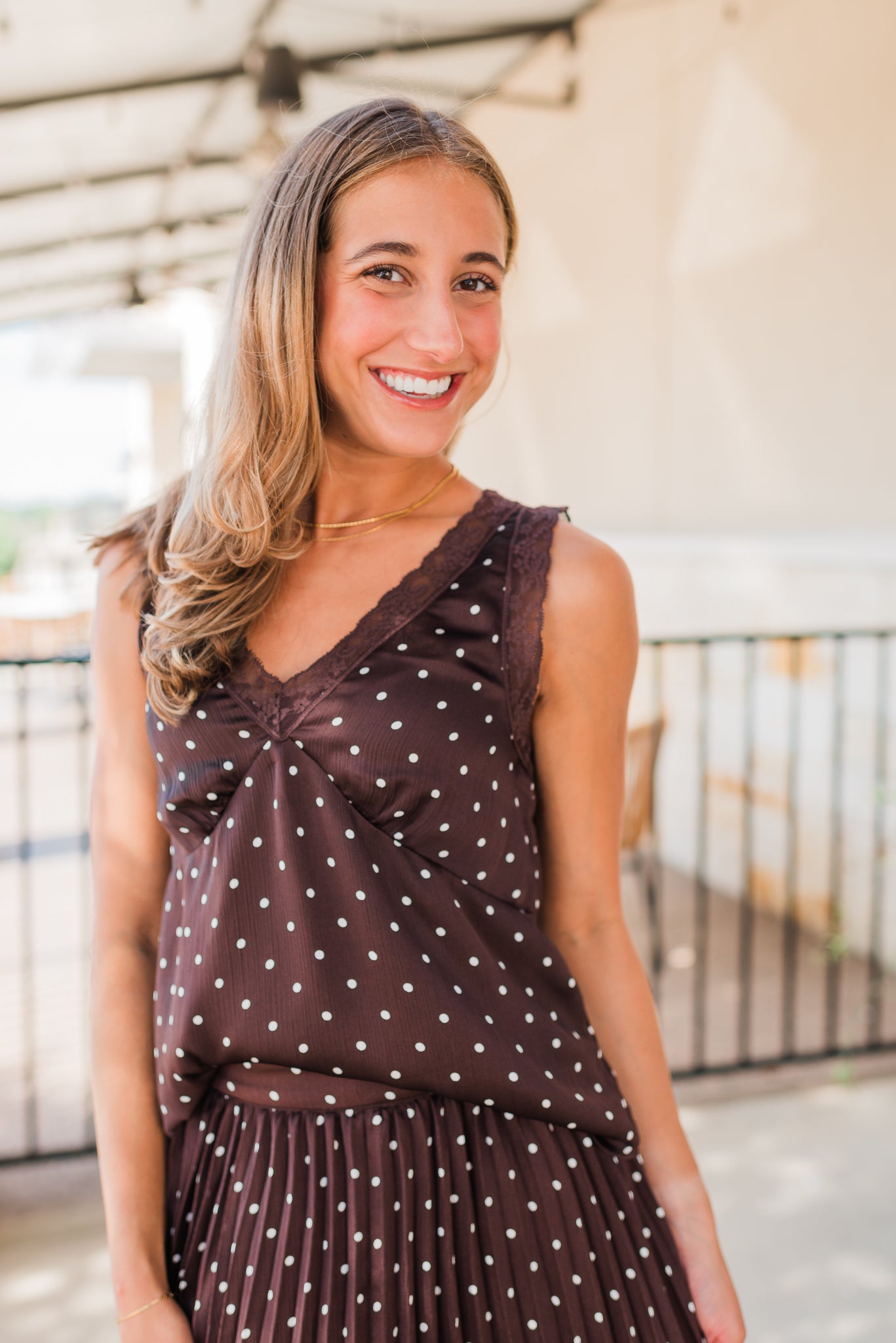 Kensington Tank | Polka Dot