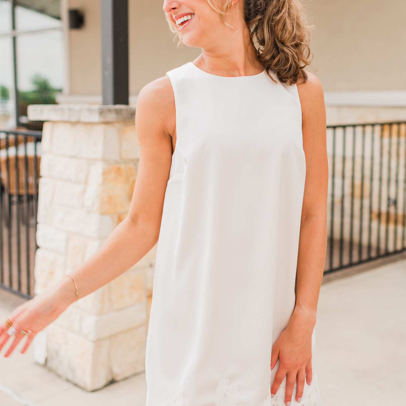 Torrey Dress | Champagne Lace