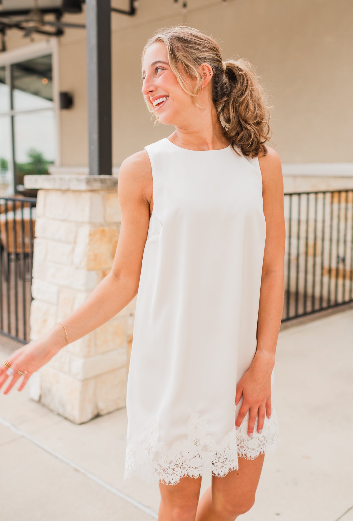 Torrey Dress | Champagne Lace