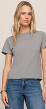 Tourist Jersey Tee | Heather Grey