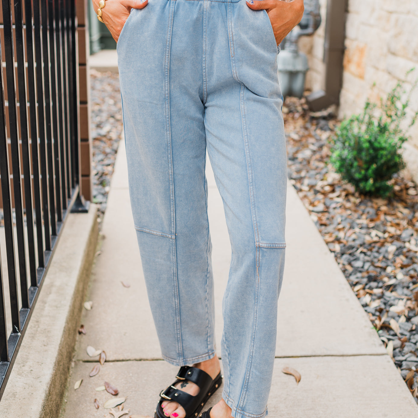 Knox Joggers | Denim Blue