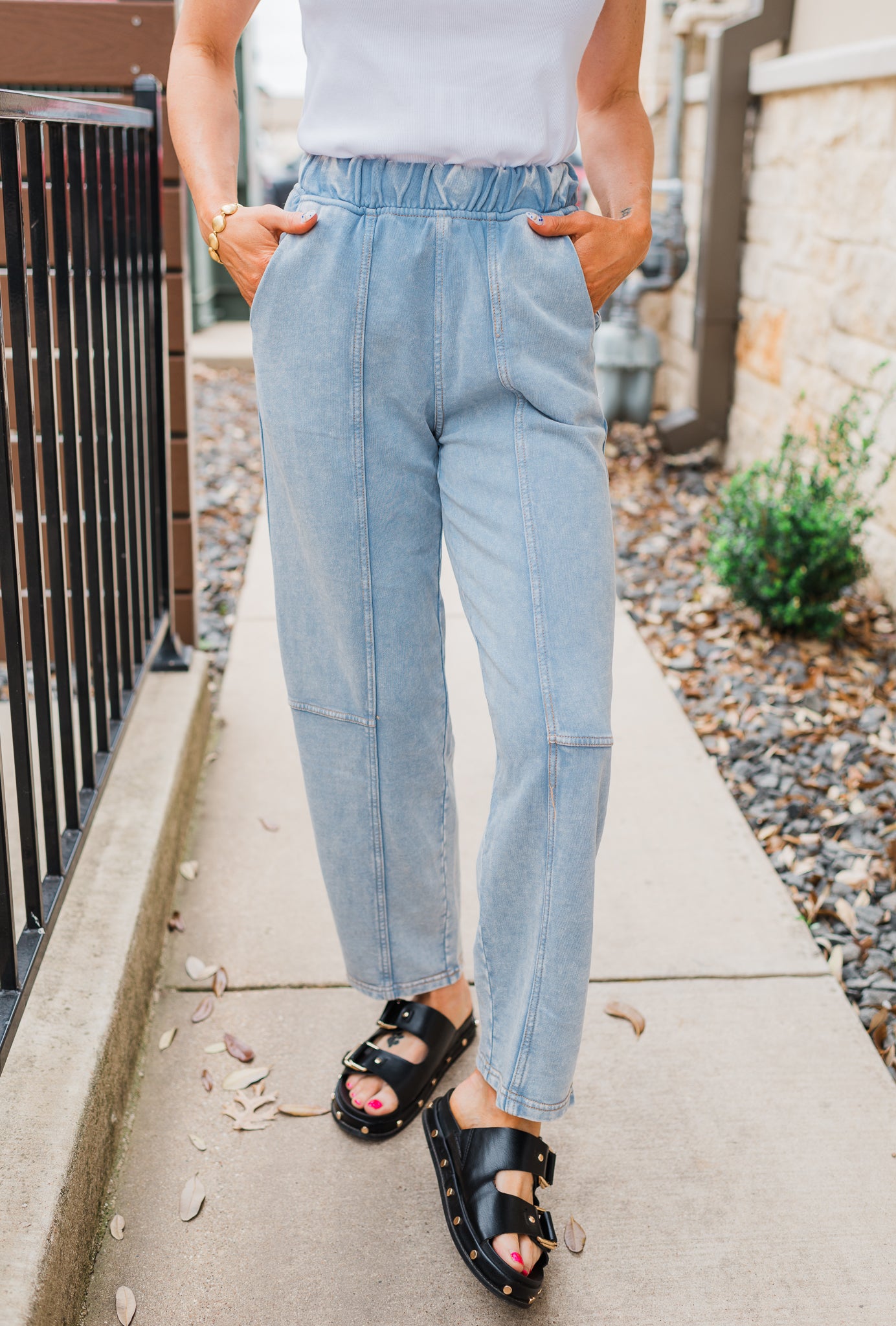 Knox Joggers | Denim Blue