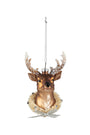 Ornament | Glass Deer Head