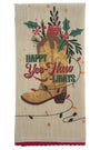 Holiday Tea Towel | Happy Yeehawlidays