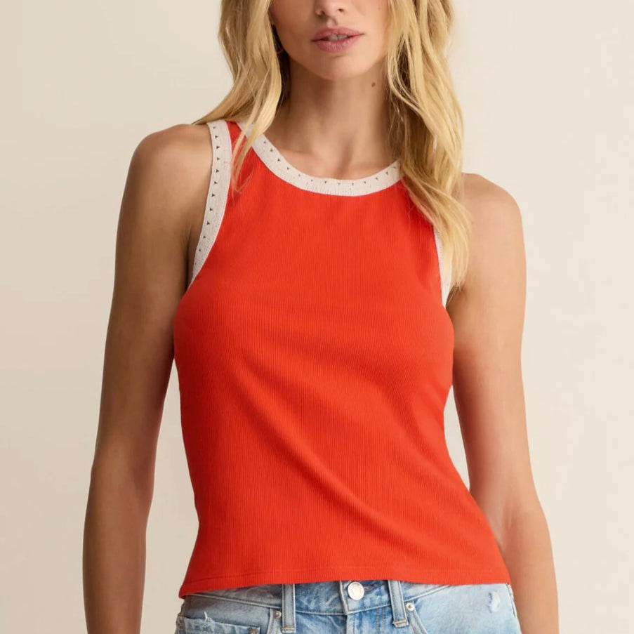 Z Supply | Clarke Rib Tank | Lychee
