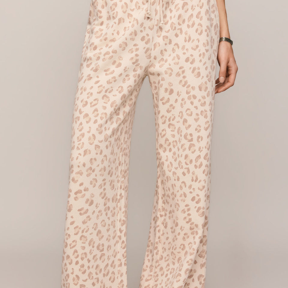 Hunter Leopard Pants | Sandstone