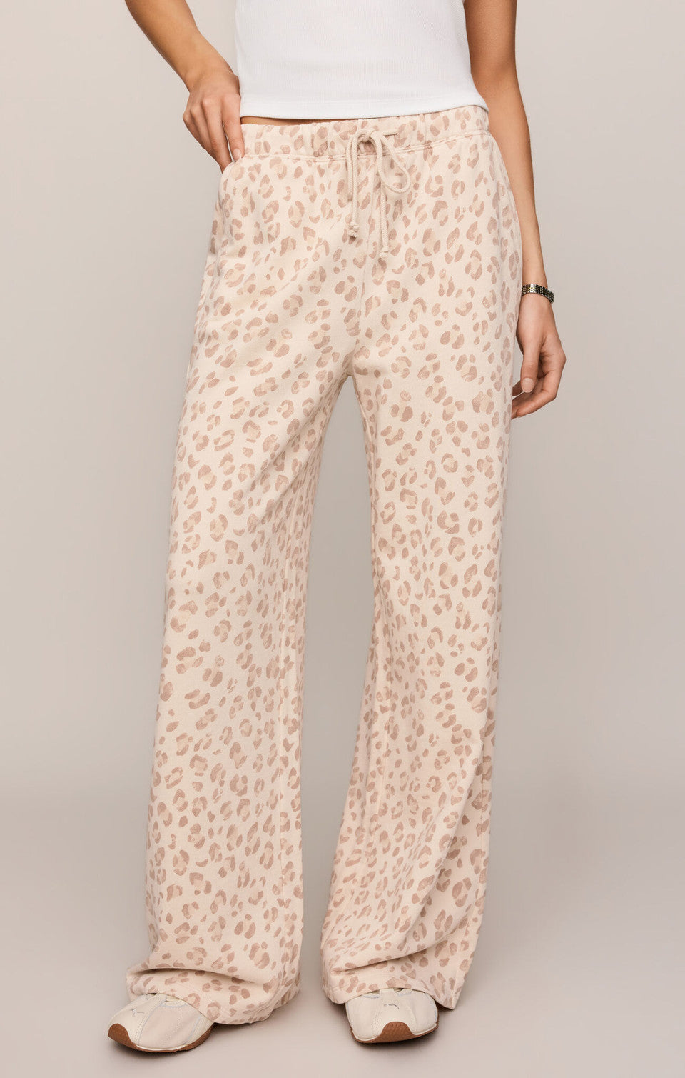 Hunter Leopard Pants | Sandstone