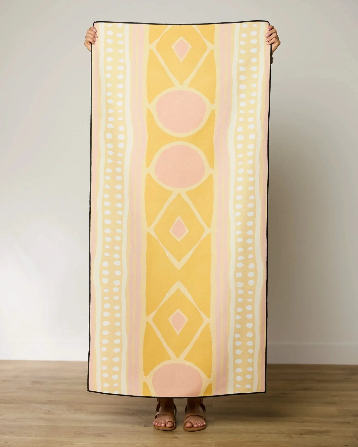 Geometry Beach Towel | Beaded
