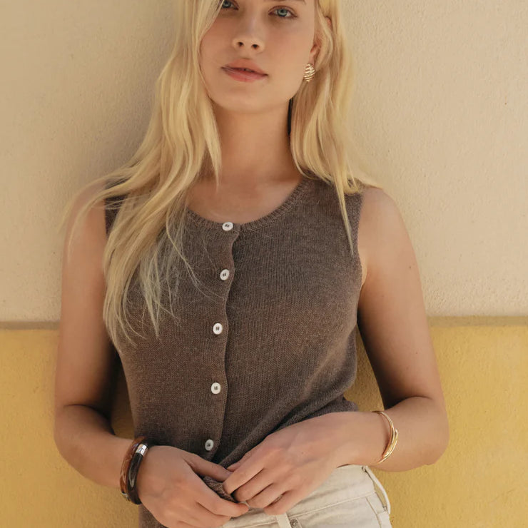 Z Supply | Syd Sweater Vest | Pebble Coast