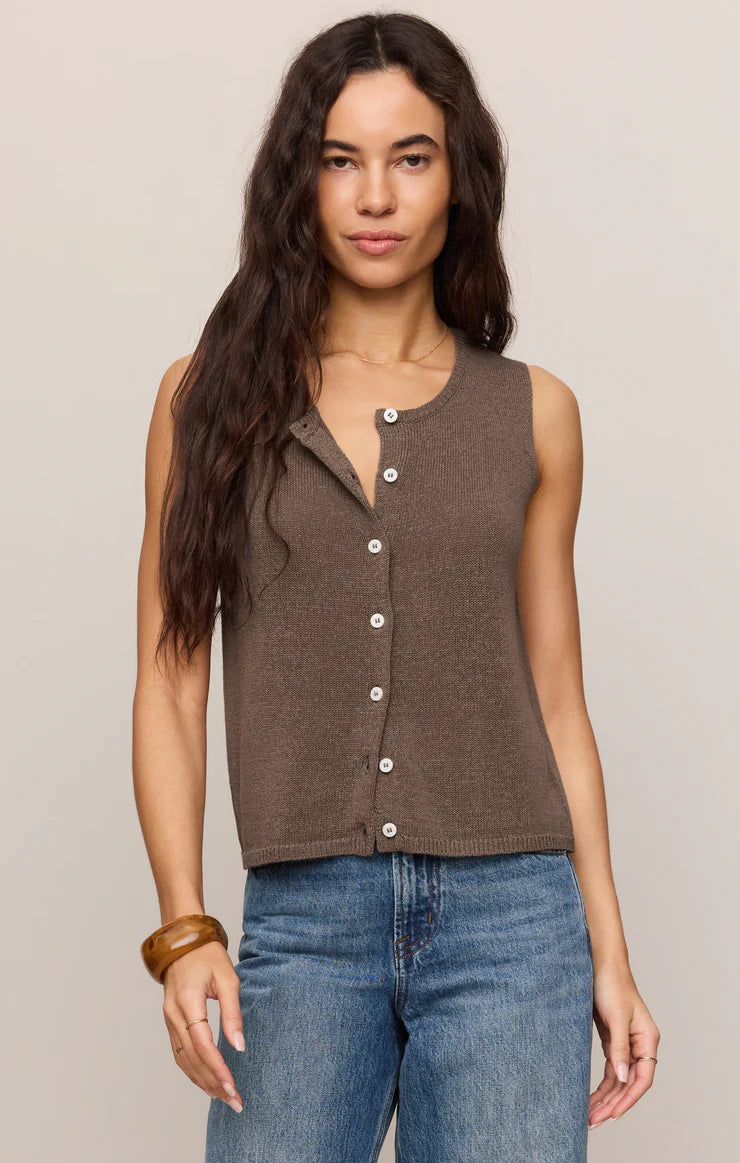 Z Supply | Syd Sweater Vest | Pebble Coast