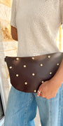 Mabry Studded Bag | Chocolate