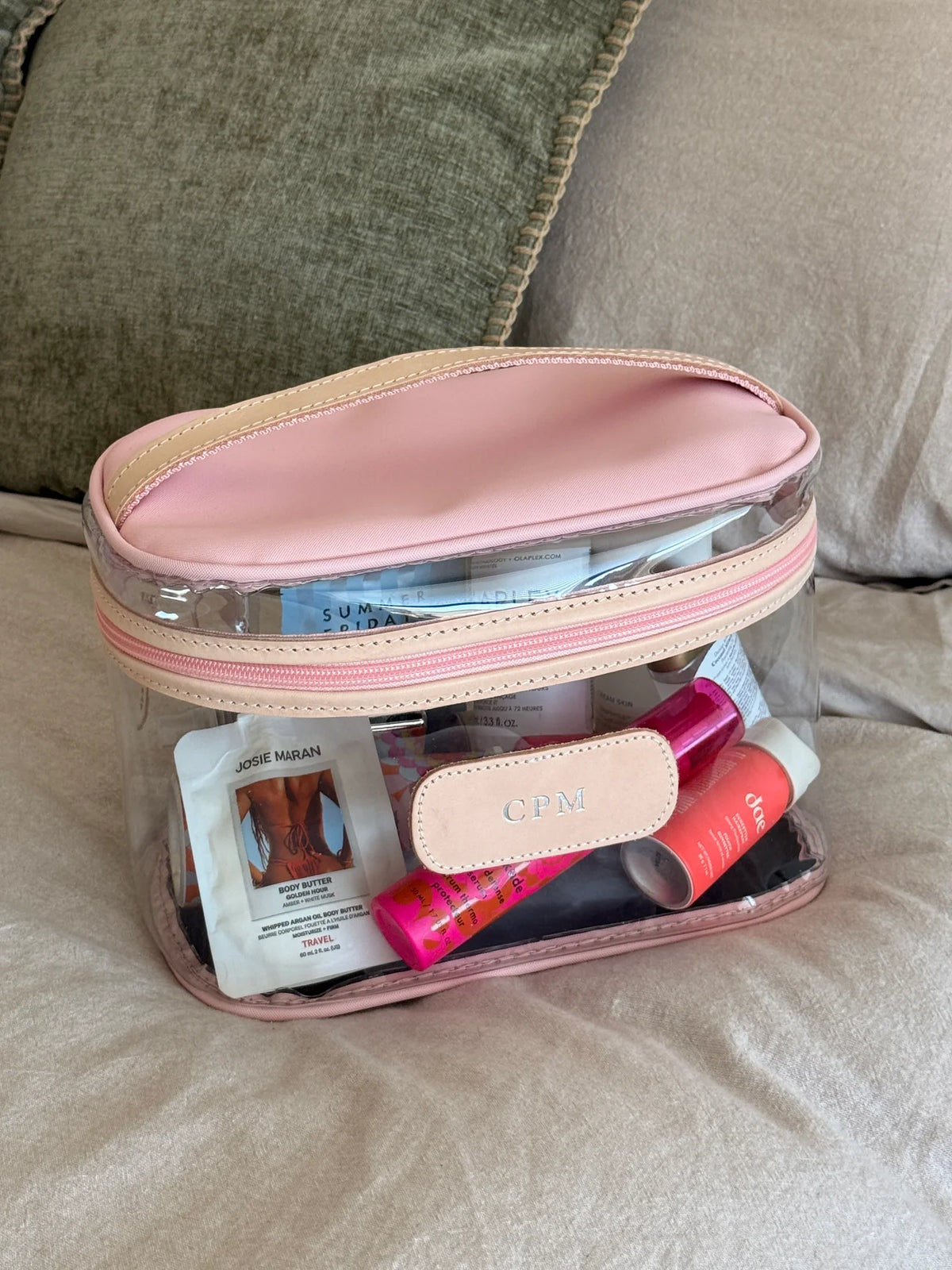 Clear Makeup Case | Jon Hart