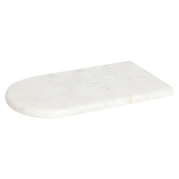 White Marble Arch Serving Board