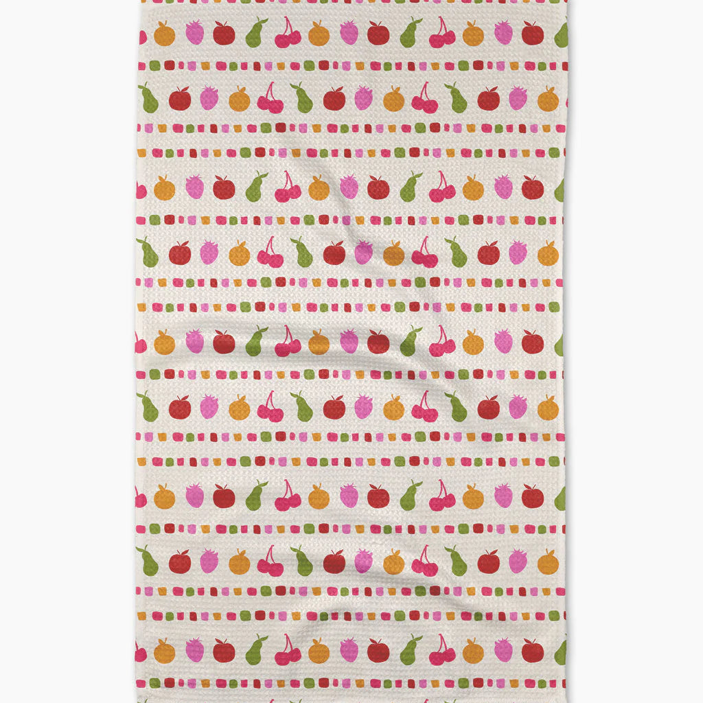 Geometry Tea Towel | Fruits At the Party