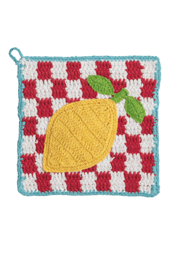 Crochet Trivet | Lemon