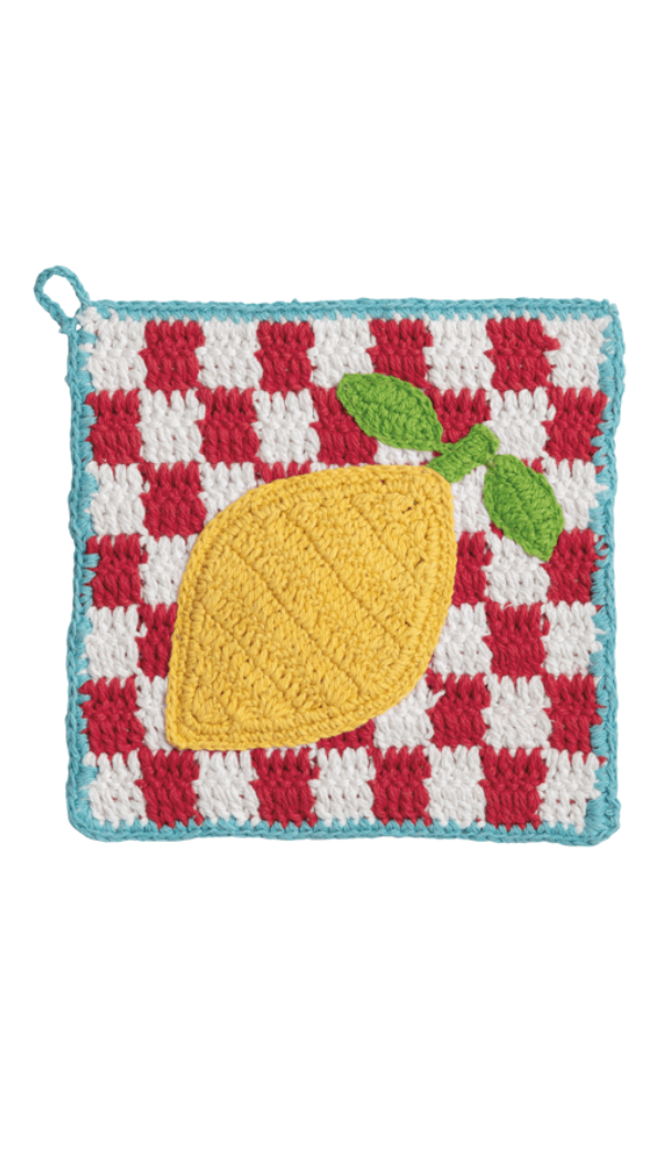 Crochet Trivet | Lemon