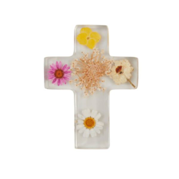 Dried Flower | Resin Cross