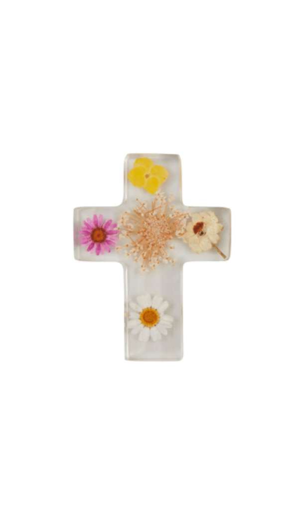 Dried Flower | Resin Cross