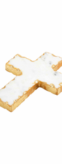 Marble Cross | Gold Edge