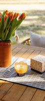 Tulip Glass Candle | Garden Grove