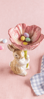 Bunny Flower Candy Pedestal