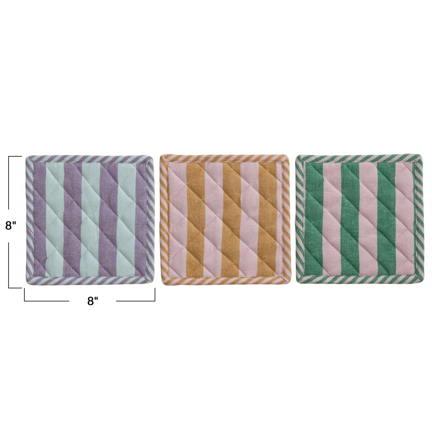 Pot Holders | Cotton Stripe