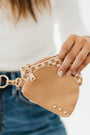 Wonderlust Wristlet | Tan Checkered