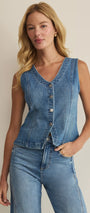 Porto Denim Vest | Eternity