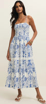 Z Supply | Nadine Palm Maxi Dress | Nautical