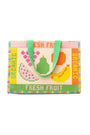 Rattan Market Bag | Fruit Tiles