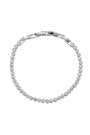 Silver Diamond Tennis Bracelet