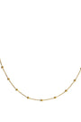 18k Gold Plated Necklace | Dotted Chain