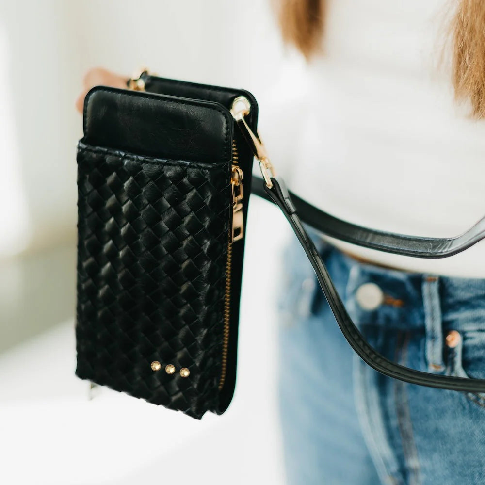 Emberly Phone Bag | Black
