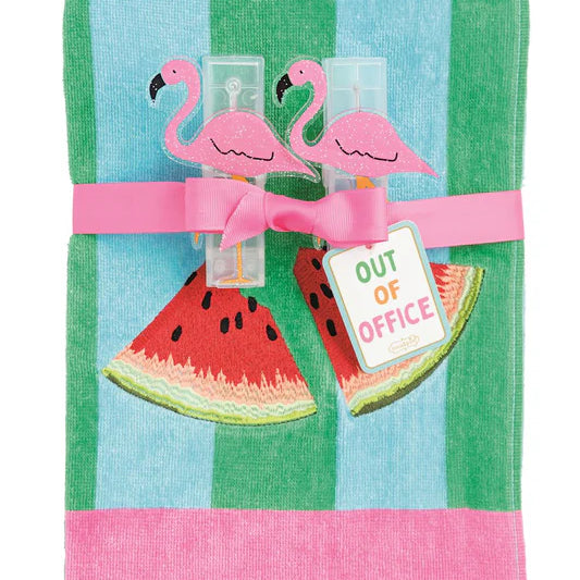 Terry Cloth Beach Towel | Out Of Office