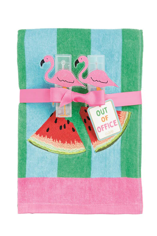 Terry Cloth Beach Towel | Out Of Office