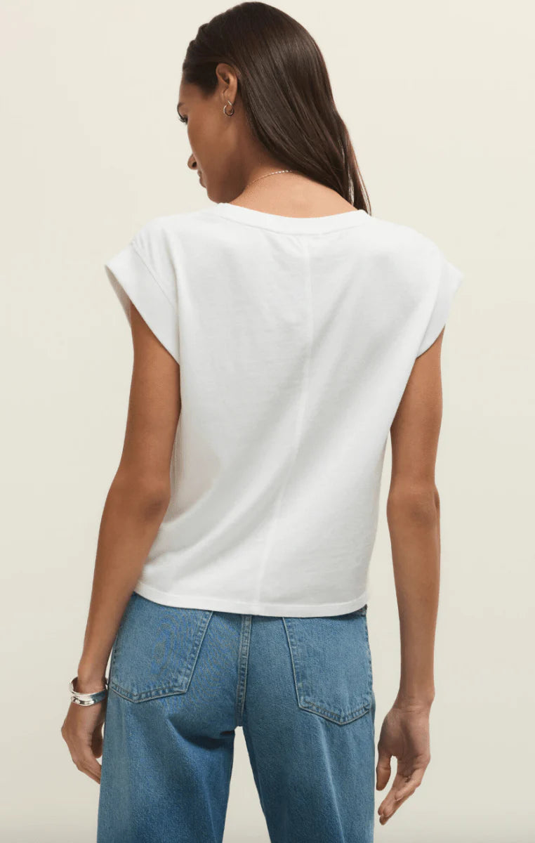 Z Supply | Camino Jersey Top | White