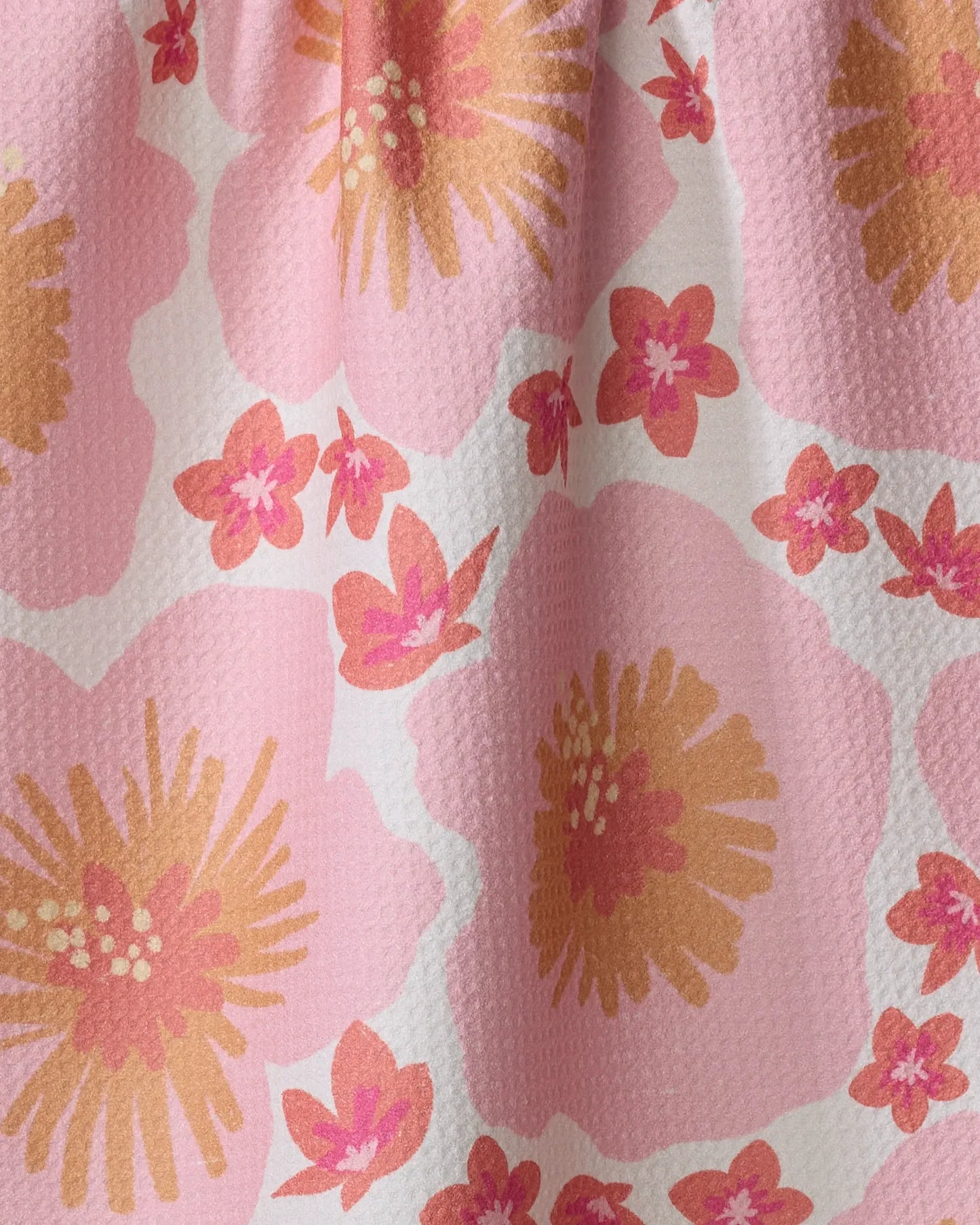Geometry Tea Towel | Hibiscus Sunset