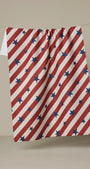 Geometry Tea Towel | Patriotic Stripe
